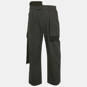Craig Green Black Synthetic Pocket Detail Trousers S
